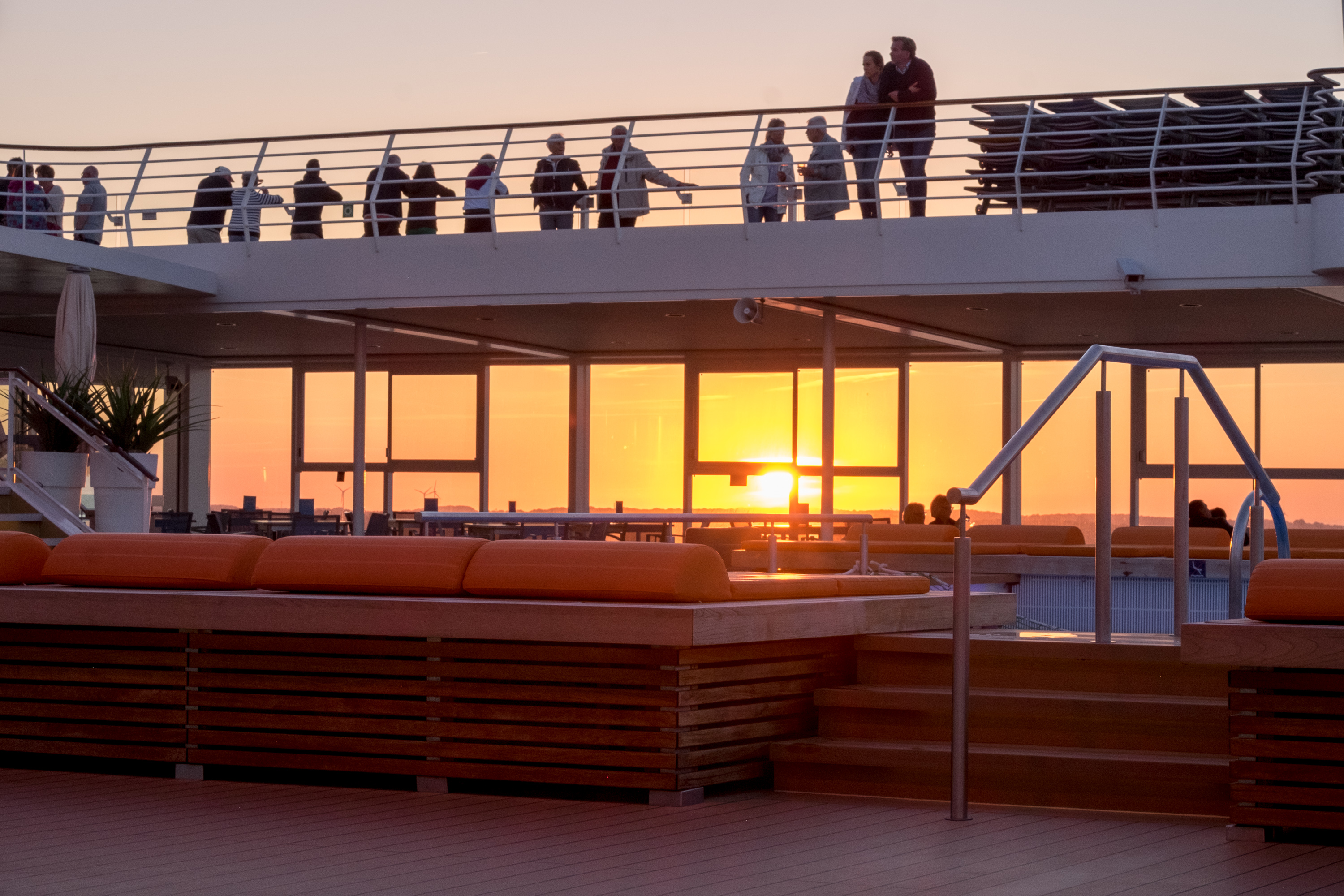 Mein Schiff Kreuzfahrt Ostsee: Sonnenuntergang