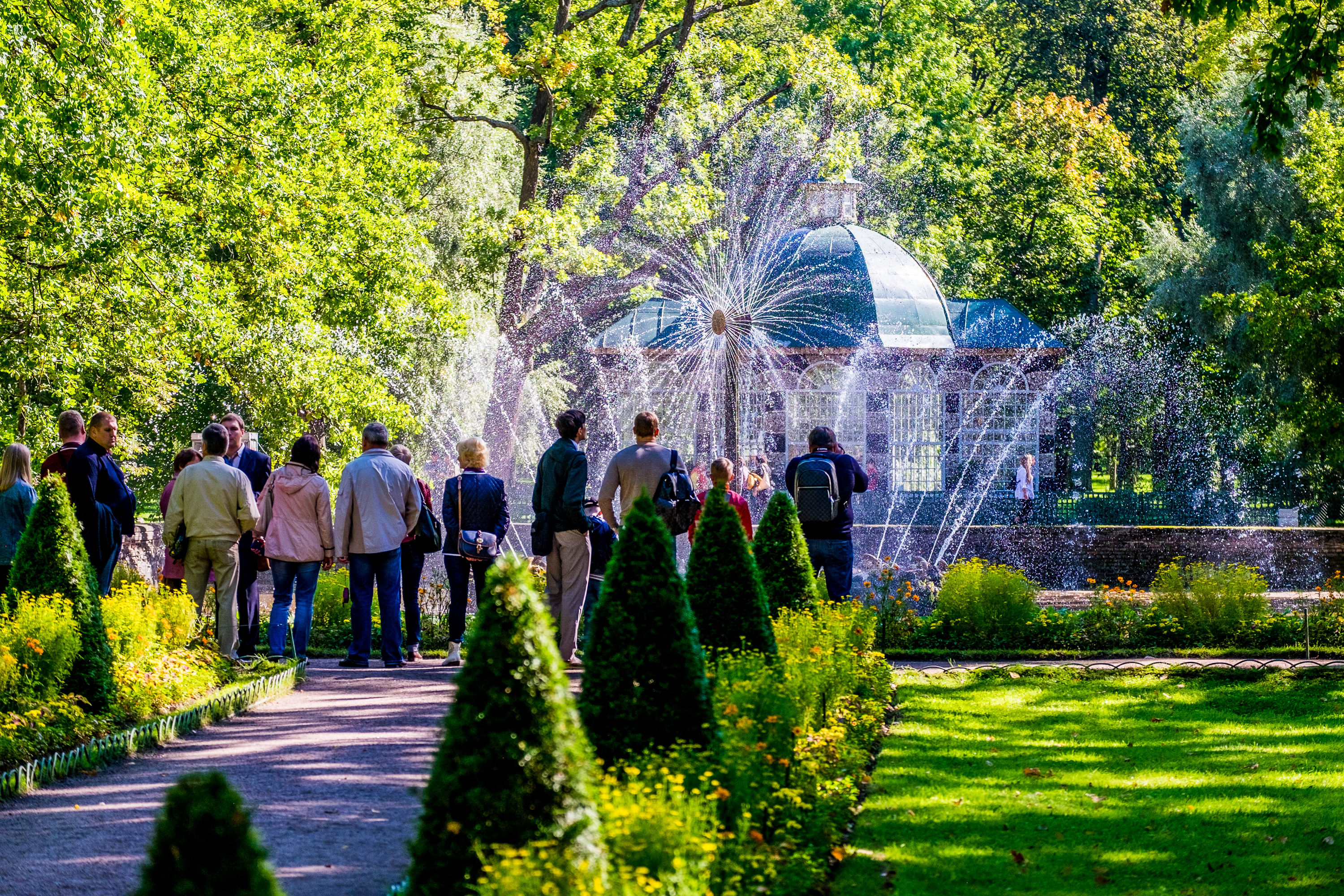 Ostsee Kreuzfahrt: Schlossgarten der Zaren