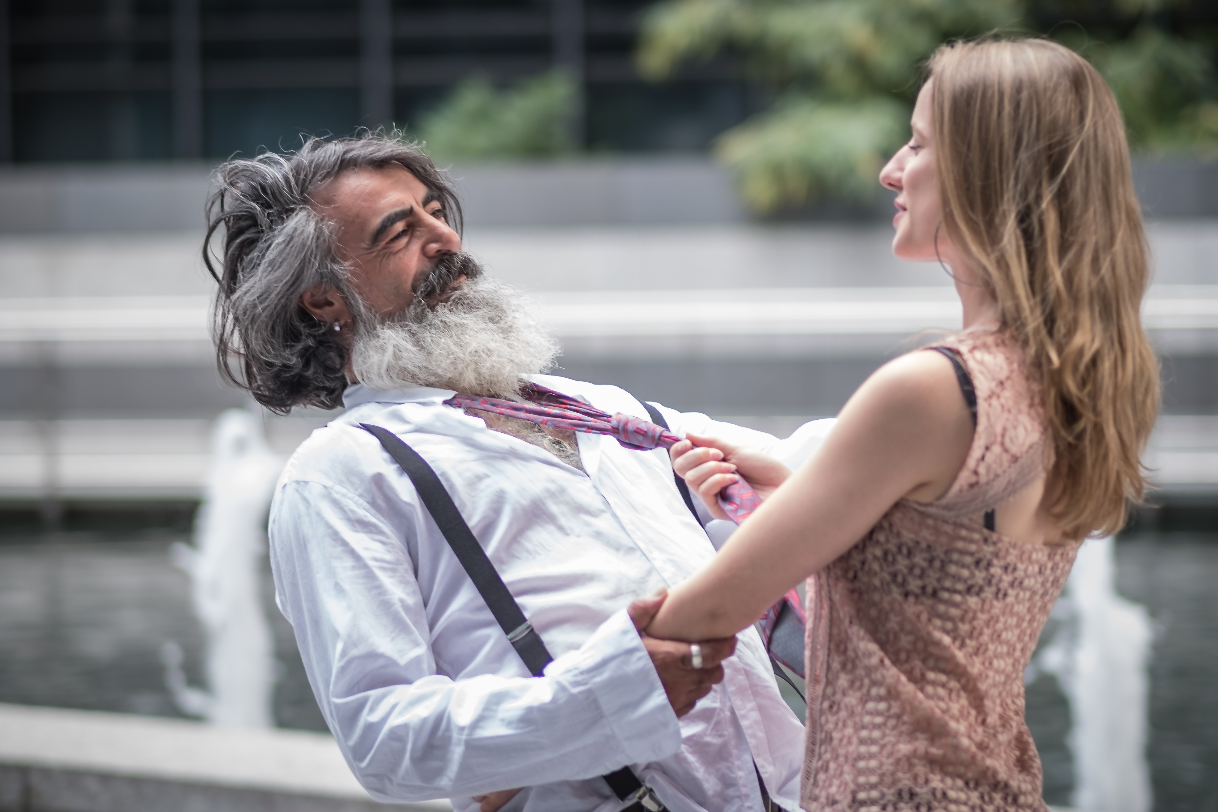 Aki Ekmekci und Corinna