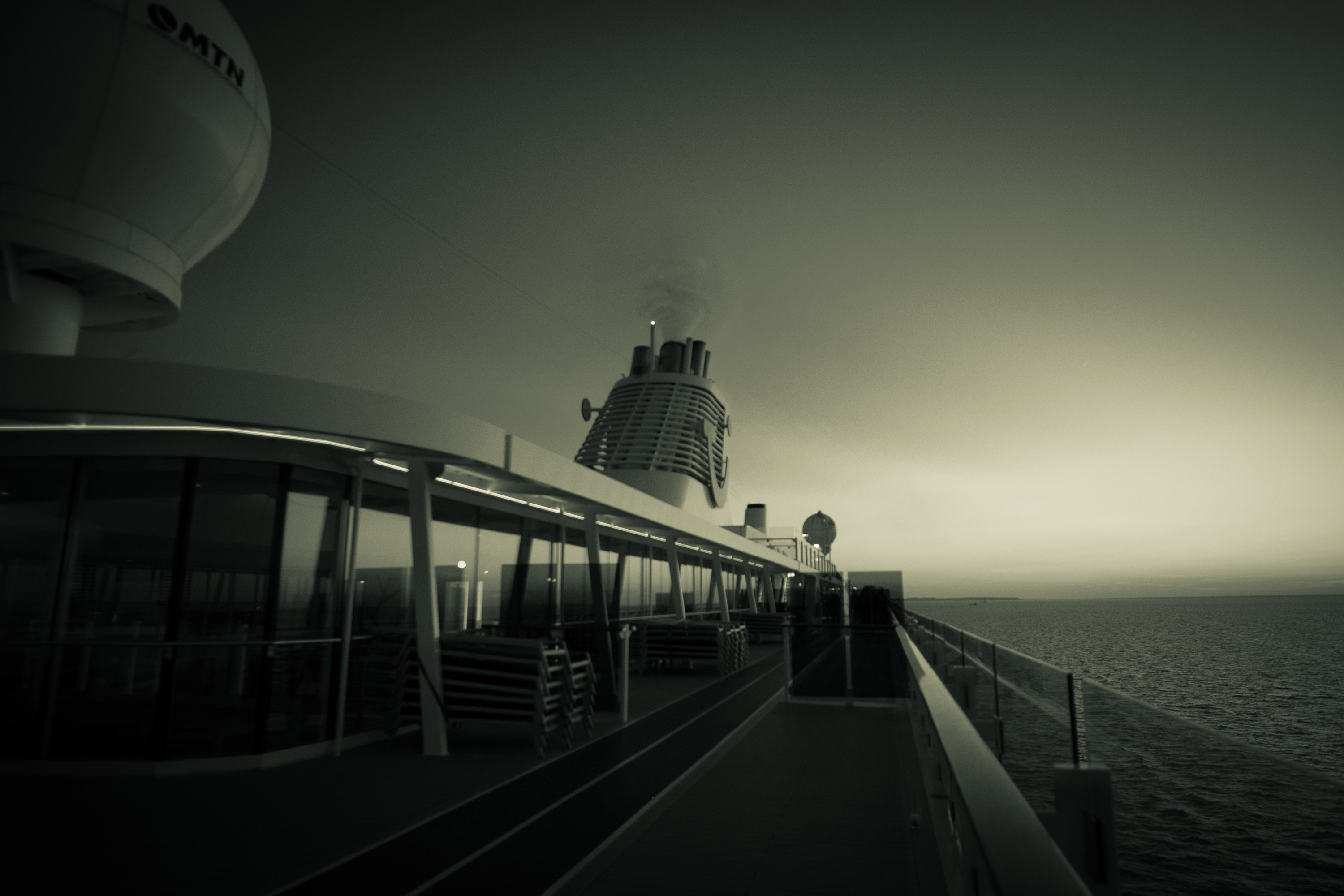 Ostsee Kreuzfahrt: Ruhe am Morgen